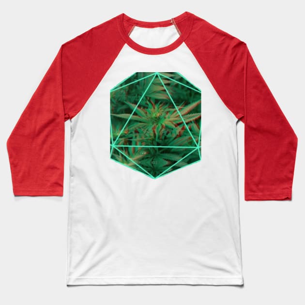 Weed Diamond Baseball T-Shirt by Hollywoodcode